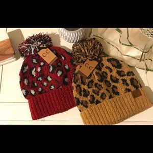 CC Leopard Beanie